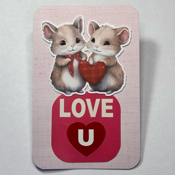 Bundle of 9 Handmade Valentine’s Day Greeting Cards - Picture 2 of 10